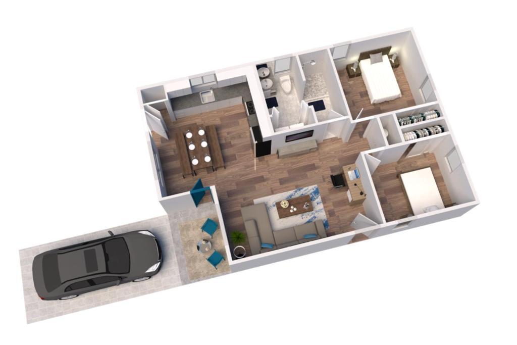 New Modern Bungalow Close To Downtown! Fully Fenced Yard Сент-Огастин Экстерьер фото